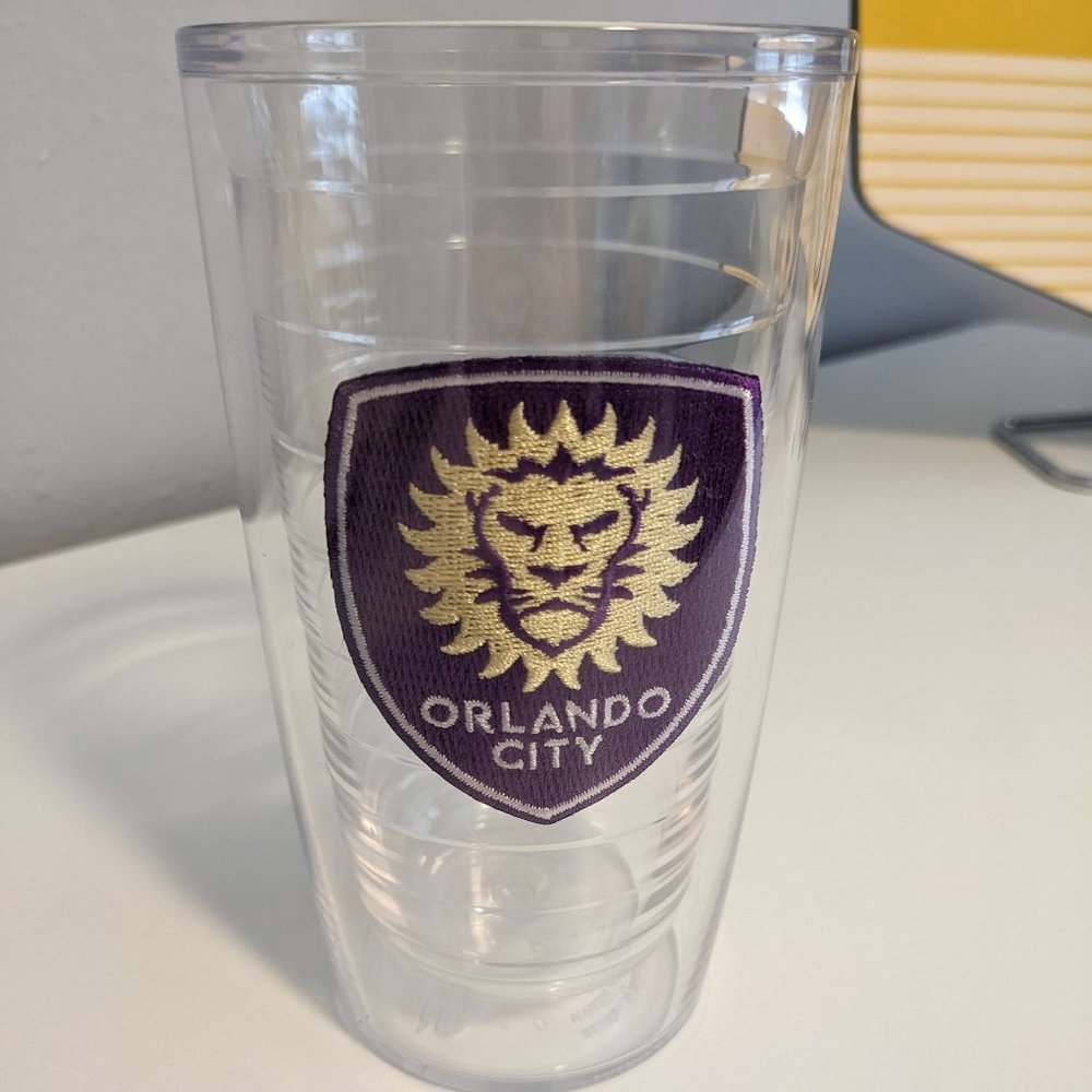 Orlando City Soccer Club 16 oz Tervis Tumbler